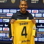 Samir é apresentado pelo Hellas Verona e se mostra feliz por estar na ‘escola de zagueiros’