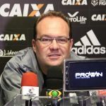 Vídeo – Carlos Arini anunciou a saída do goleiro Fábio do Figueirense – 30/05/2017