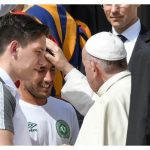 Papa Francisco recebe a delegação da Chapecoense