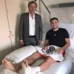 Guilherme Siqueira passa por artroscopia no tornozelo e agradece passagem pelo Atlético de Madrid