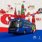 Hyundai e FIFA abrem votação para escolha da frase que vai estampar ônibus do Brasil na Rússia
