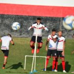 Dia de treino apronto para os jogadores do Atlético ainda em Goiânia