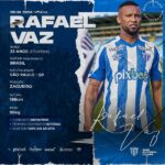 Avaí oficializa a contratação do zagueiro Rafael Vaz