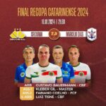 FCF define o árbitro da final da Recopa Catarinense 2024