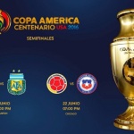 Semifinais definidas na Copa América do Centenário; Chile destruiu