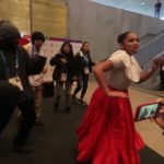 Vídeo – Dança peruana no Centro de Mídia do Pan 2019