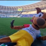 Vídeo – Um passeio no Maracanã, palco da final entre Brasil x Argentina, com o Pibe, mascote oficial da Copa América