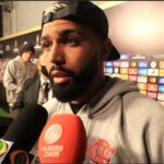 Vídeo – Na zona mista, jogadores do Flamengo comentam sobre o vice-campeonato da Libertadores 2021