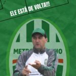 Metropolitano de Blumenau anuncia parcerias e o treinador para o Catarinense Série B