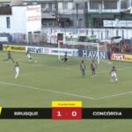 Vídeo – Brusque em mais uma final: Quadricolor venceu o Concórdia por 1 a 0 e vai enfrentar o Camboriú
