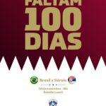 Copa do Catar: Faltam 100 dias para a estreia do Brasil rumo ao hexa