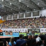 Grande público prestigiou a final da Copa Brasil de Vôlei Feminino em São José